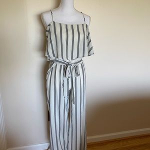 2-PIECE Striped Jumpsuit